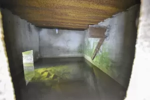 Ligne Maginot - AB7-B - BRANDSTUDEN  5 - (Blockhaus pour arme infanterie) - Le blockhaus est plein d'eau