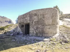 Ligne Maginot - COL DE GRANON - (Ouvrage d'infanterie) - Bloc 1 
L'entrée de l'ouvrage