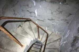 Ligne Maginot - COL DE GRANON - (Ouvrage d'infanterie) - Bloc 1
Descente vers les dessous