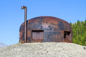 Ligne Maginot - COL DE GRANON - (Ouvrage d'infanterie) - Bloc 4
Cloche GFM