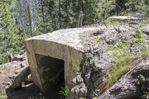 Ligne Maginot - COL DE L'ECHELLE 1 - (Blockhaus pour arme infanterie) - 