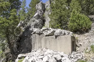 Ligne Maginot - COL DE L'ECHELLE 3 - (Blockhaus pour arme infanterie) - 