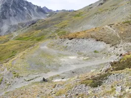 Ligne Maginot - COL DES CIBIERES (154° RAP - 8° BIE) - (Position d'artillerie préparée) - Les deux emplacements de tir au col de Cibières
