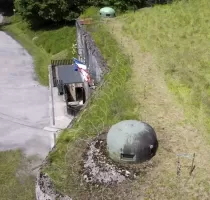 Ligne Maginot - FOUR A CHAUX - FAC - (Ouvrage d'artillerie) - Entrée munitions
Les deux cloches GFM