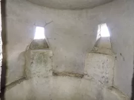 Ligne Maginot - CRETE CIBIERES-GRANON A - (Blockhaus pour arme infanterie) - La chambre de tir
