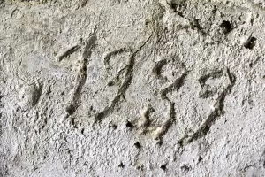 Ligne Maginot - CRETE CIBIERES-GRANON B - (Blockhaus pour arme infanterie) - Dans le couloir date de construction