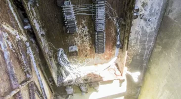 Ligne Maginot - SAINT JOSEPH NORD - (Chambre de coupure) - Le répartiteur