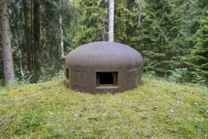 Ligne Maginot - BIESENBERG 1 - (Blockhaus pour arme infanterie) - Cloche GFM