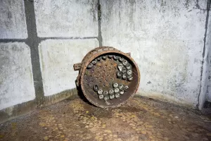 Ligne Maginot - BIESENBERG 1 - (Blockhaus pour arme infanterie) - Filtre à air