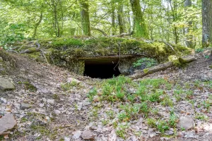 Ligne Maginot - BIESENBERG GAUCHE - (Observatoire d'artillerie) - Observatoire annexe gauche
Créneau d'observation de l'observatoire accolé à la droite de la casemate