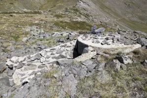 Ligne Maginot - LES CIBIERES - COL DE L'OULE 3 - (Blockhaus pour arme infanterie) -         