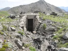 Ligne Maginot - LES CIBIERES - COL DE L'OULE 3 - (Blockhaus pour arme infanterie) - L’entrée