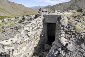 Ligne Maginot - LES CIBIERES - COL DE L'OULE 3 - (Blockhaus pour arme infanterie) -          
