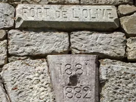 Ligne Maginot - L'OLIVE (BATTERIE CAVERNE) - (Position d'artillerie préparée) - 