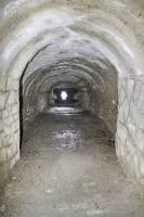 Ligne Maginot - L'OLIVE (BATTERIE CAVERNE) - (Position d'artillerie préparée) - Casemate 'Echelle', intérieur