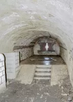 Ligne Maginot - L'OLIVE (BATTERIE CAVERNE) - (Position d'artillerie préparée) - La deuxième casemate pour canon de 75