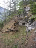 Ligne Maginot - PLAMPINET - (Ouvrage d'infanterie) - Créneau de tir de la galerie principale