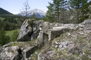 Ligne Maginot - PLAMPINET NORD 1 - (Blockhaus pour arme infanterie) - Accès et entrée