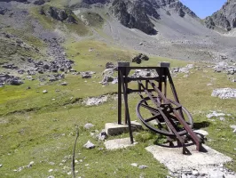 Ligne Maginot - TéLéPHéRIQUE BUFFERE-TETE NOIRE (STATION BASSE) - (Téléphérique ( Recette)) - Téléphérique construit par le 4° Génie. Utilisation à définir.