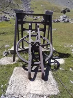 Ligne Maginot - TéLéPHéRIQUE BUFFERE-TETE NOIRE (STATION BASSE) - (Téléphérique ( Recette)) - Téléphérique construit par le 4° Génie. Utilisation à définir.