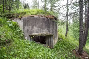 Ligne Maginot - BOIS DE SESTRIERES 1 - (Blockhaus pour canon) - 