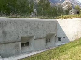 Ligne Maginot - SAINT GOBAIN - (Ouvrage d'infanterie) - Bloc 1
Créneaux des mortiers de 81