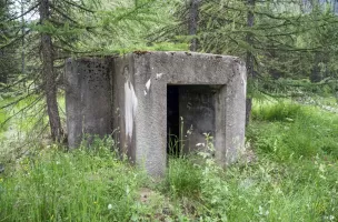 Ligne Maginot - BOIS DE SESTRIERES 6 - (Blockhaus pour canon) - 