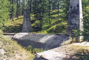 Ligne Maginot - BOIS DE SESTRIERES 9 - (Abri) - Les cheminées
