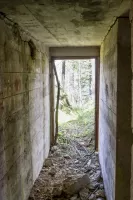 Ligne Maginot - BOIS DE SESTRIERES 9 - (Abri) - Couloir de l'entrée droite de l'abri