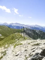 Ligne Maginot - JANUS - (Ouvrage d'artillerie) - Chemin d'accès hivernal de l'ouvrage par la crête. 