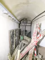 Ligne Maginot - JANUS - (Ouvrage d'artillerie) - Bloc 1
Au fond l'arrivée électrique extérieure.