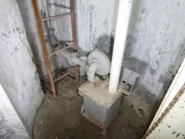 Ligne Maginot - JANUS - (Ouvrage d'artillerie) - Bloc 1
Cloche GFM Réception des douilles