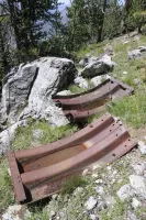 Ligne Maginot - CRETE DE LA PINEE 4 - (Abri) - Les tôles sont en attente en contrebas