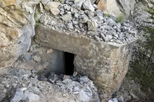 Ligne Maginot - ENROUYE - (Observatoire d'infanterie) - Entrée