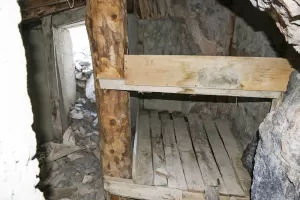 Ligne Maginot - ENROUYE - (Observatoire d'infanterie) - Le couchage du bloc