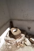 Ligne Maginot - FORT DE LA CROIX DE BRETAGNE (154° RAP - 7° BIE) - (Position d'artillerie préparée) - Restes du toilet des officiers