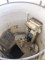 Ligne Maginot - JANUS - (Ouvrage d'artillerie) - Interieur de la cloche GFM du bloc 4.