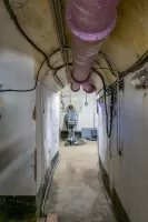 Ligne Maginot - JANUS - (Ouvrage d'artillerie) - Bloc 2
Entrée de la chambre de tir des mortiers de 81