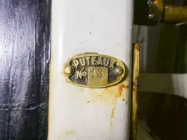 Ligne Maginot - JANUS - (Ouvrage d'artillerie) - Bloc 3
Numéro d'une des pièces.
