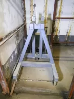 Ligne Maginot - JANUS - (Ouvrage d'artillerie) - Bloc 3
Support d'un tube de 75
