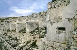 Ligne Maginot - JANUS - (Ouvrage d'artillerie) - Le bloc 8, 
Bloc d'artillerie de l'ancien ouvrage Séré de Riviéres incorporé dans l'ouvrage Maginot.