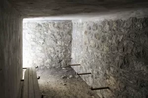Ligne Maginot - GONDRAN ABRI 4 - (Abri) - L'unique salle de l'abri