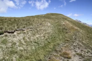 Ligne Maginot - GONDRAN B PILULE - (Blockhaus pour arme infanterie) - Le retranchement au bout duquel se situe la pilule