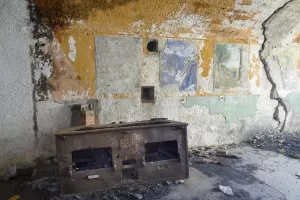 Ligne Maginot - GONDRAN C - (Ouvrage d'infanterie) - Fresques au-dessus de la cuisinière