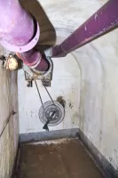 Ligne Maginot - GONDRAN E - (Ouvrage d'infanterie) - Ventilateur à bras du bloc 2.
Récupération des fortifications allemandes de Strasbourg...