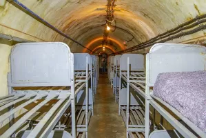 Ligne Maginot - GONDRAN E - (Ouvrage d'infanterie) - Couchage troupe dans la galerie principale