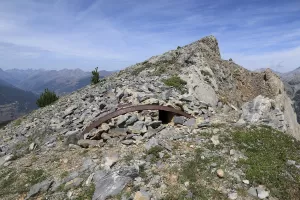 Ligne Maginot - GRANDE MAYE - (Observatoire indéterminé) - Créneau secondaire vers la crête sud et le Grand Peygu