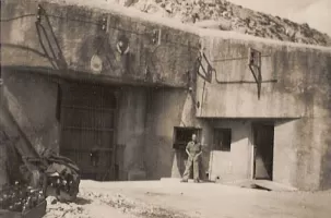Ligne Maginot - JANUS - (Ouvrage d'artillerie) - L'entrée de l'ouvrage
