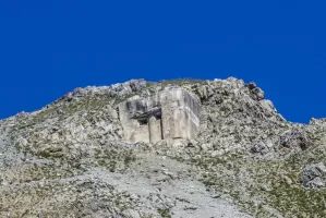 Ligne Maginot - JANUS - (Ouvrage d'artillerie) - Bloc 6
Vue depuis les pistes de Montgenèvre