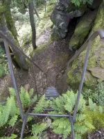 Ligne Maginot - FALKENBERG - (Observatoire d'artillerie) - Vue de la première échelle
